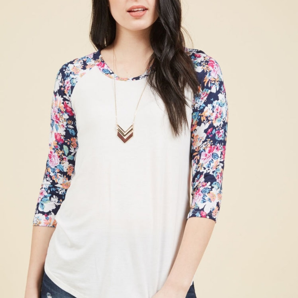 Modcloth floral tee